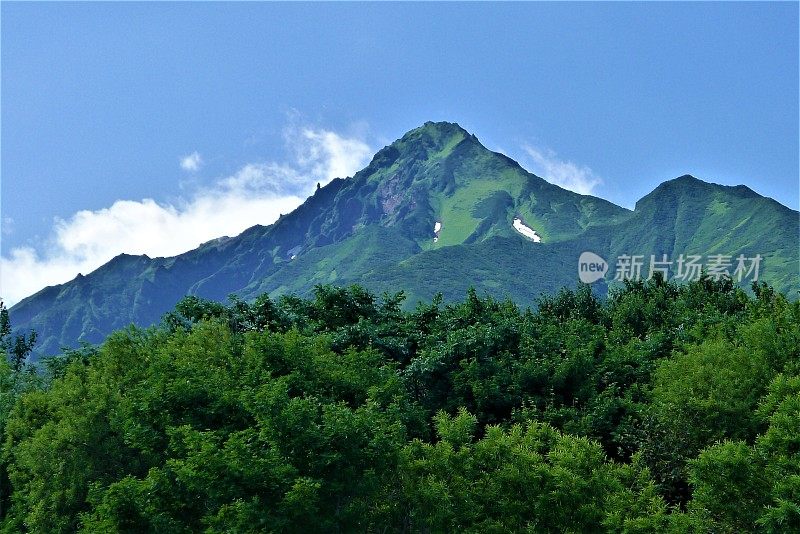 Mount Rishiri in Hokkaido, Japan (百名山)